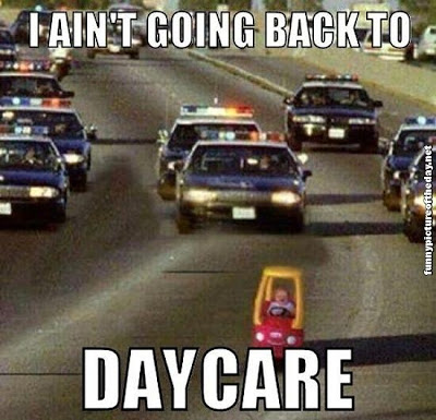 I Ain't Going Back To Daycare Funny Kid Being Chased By Cops